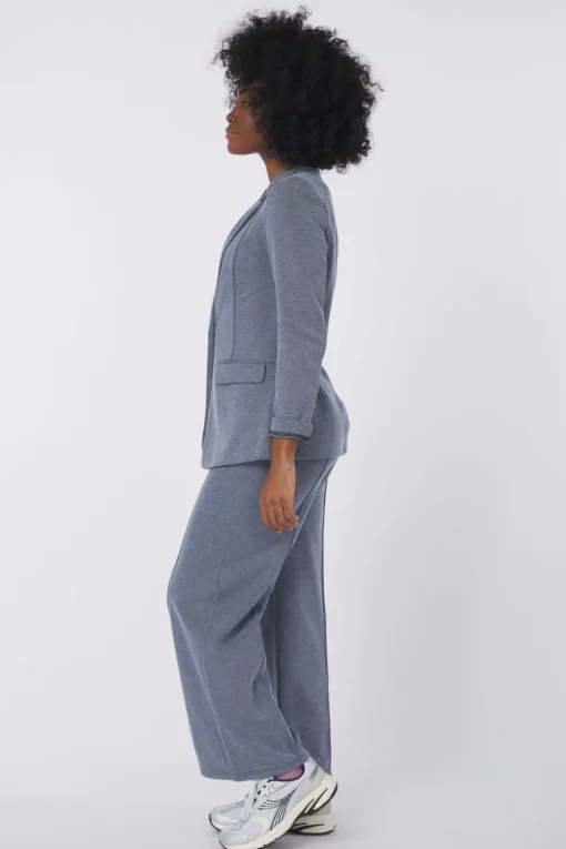 Ichi Blazer Kate Pique Long Bl