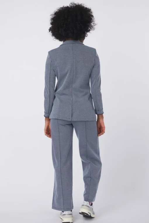 Ichi Blazer Kate Pique Long Bl