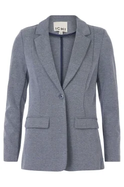 Ichi Blazer Kate Pique Long Bl