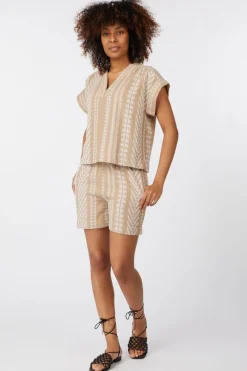 Ichi Blouse Waldina Ss
