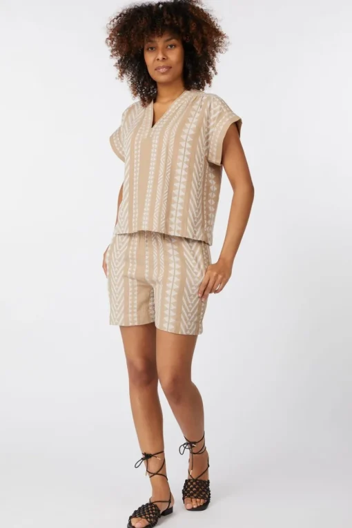 Ichi Blouse Waldina Ss