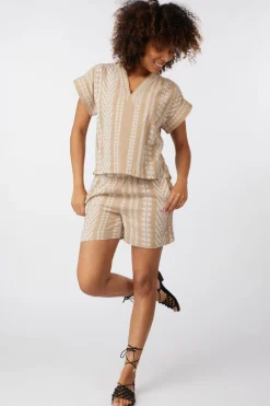 Ichi Blouse Waldina Ss