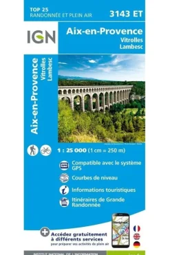IGN Aix-en-Provence / Vitrolles / Lambesc gps