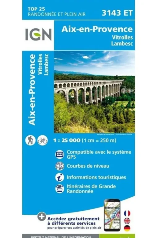IGN Aix-en-Provence / Vitrolles / Lambesc gps
