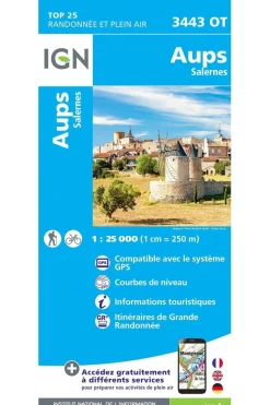 IGN Aups / Salernes gps