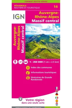 IGN Auvergne - Rhône-Alpes - Massif Central