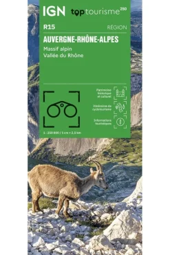 IGN Boek Auvergne - Rhône-Alpes - Massif Alpin - Vallée Du Rhône