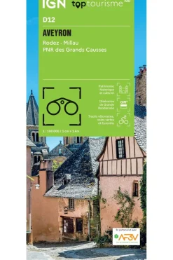 IGN Boek Aveyron - Rodez Millau Grand Causses Pnr
