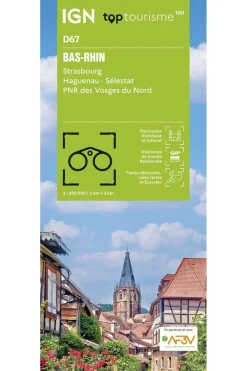 IGN Boek Bas-Rhin - Strasbourg Haguenau Sélestat Pnr Vosges Nord