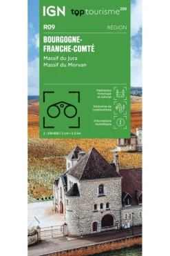 IGN Boek Bourgogne - Franche-Comté - Massif Jura - Massif Morvan