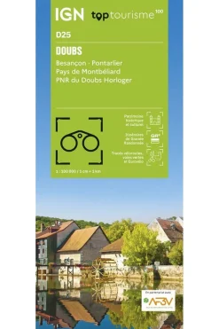 IGN Boek Doubs - Besançon Pontarlier Pays Montbéliard