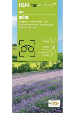 IGN Boek Drôme - Valence Montélimar Die Pnr Baronnies Prov.