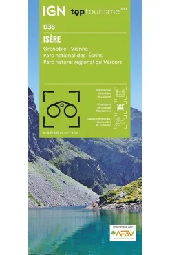 IGN Boek Isère - Grenoble Vienne Pn Ecrins Pnr Vercors