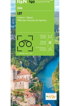 IGN Boek Lot - Cahors Figeac Causses Du Quercy Pnr