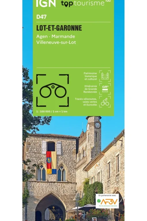 IGN Boek Lot-Et-Garonne - Agen Marmende Villeneuve-Sur-Lot