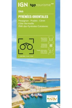 IGN Boek Pyrénées-Orientales - Perpignan Prades Céret