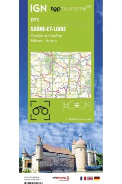 IGN Boek Saône-Et-Loire - Chalon-Sur-Saône Mâcon Autun