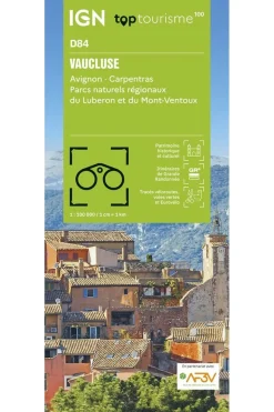 IGN Boek Vaucluse - Avignon Carpentras Pnr Luberon Mont-Ventoux