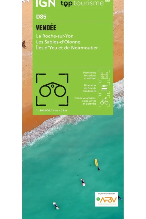 IGN Boek Vendée - Roche-Sur-Yon Sables-D'Olonne Iles D'Yeu