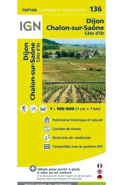 IGN Dijon / Chalons-sur-Saône ign Vignobles de Bourgogne