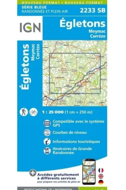 IGN Egletons / Meymac / Corrèze