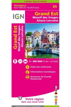 IGN Grand Est - Massif des Vosges - Alsace - Lorraine