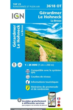 IGN Gérardmer/ Le Hohneck / La Bresse gps