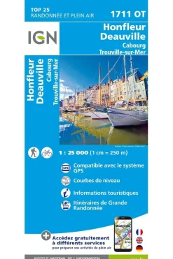 IGN Honfleur / Deauville / Cabourg / Trouville-sur-Mer gps