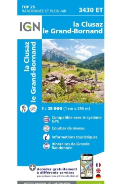 IGN La Clusaz / Grand-Bornand gps