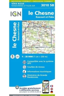 IGN Le Chesne / Raucourt-et-Flaba
