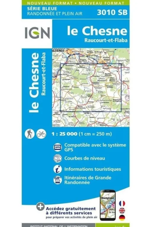 IGN Le Chesne / Raucourt-et-Flaba