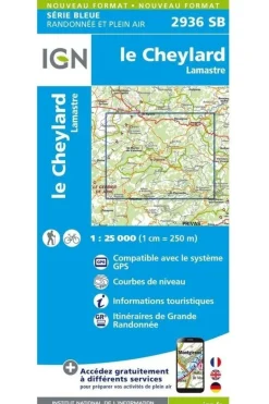 IGN Le Cheylard / Lamastre