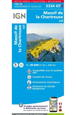 IGN Massif de la Chartreuse Sud gps wp