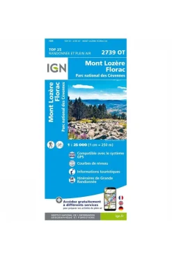 IGN Mont Lozère / Florac PNR des Cévennes gps