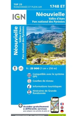 IGN Néouvielle / Vallée d'Aure / PNR des Pyrénées gps