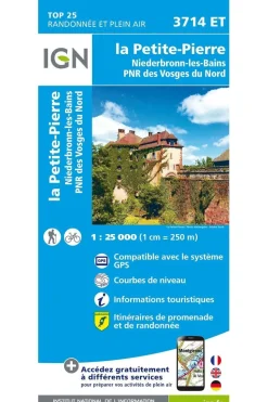 IGN Petite Pierre / Niederbronn-les-Bains / PNR Vosges du Nord