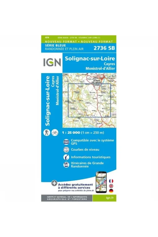 IGN Solignac-Sur-Loire / Cayres / Monistrol-D'Allier
