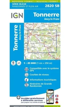 IGN Tonnerre / Ancy-le-Franc gps