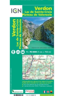 IGN Verdon / Lac Ste Croix / Plateau de Valensole ign