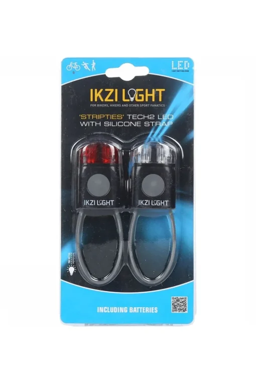 IKZI Light Fietsverlichting Elastic Strap Stripties - Tech 2 LED
