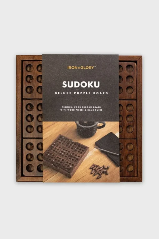 Iron & Glory Speelgoed Premium Wooden Sudoku Puzzle