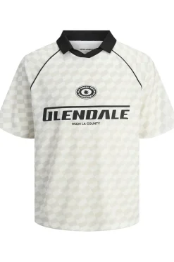 Jack & Jones Polo Lido Aop Mesh Open Collar