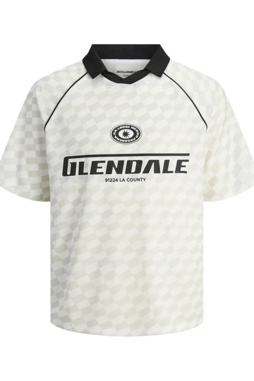 Jack & Jones Polo Lido Aop Mesh Open Collar