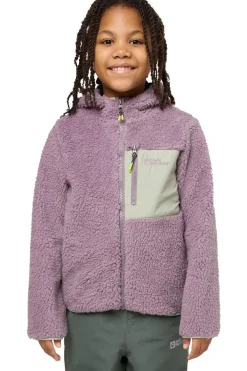 Jack Wolfskin Fleece Ice Curl Hood Jacket