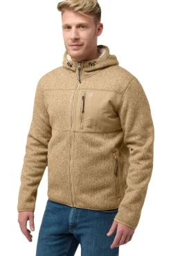 Jack Wolfskin Fleece Kaminfeuer Hooded Jkt M