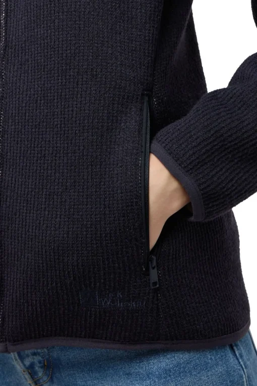Jack Wolfskin Fleece Kaminfeuer Hoodie