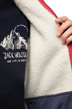 Jack Wolfskin Fleece Kaminfeuer