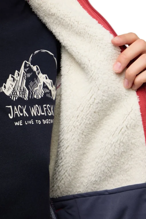 Jack Wolfskin Fleece Kaminfeuer