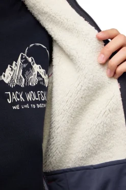 Jack Wolfskin Fleece Kaminfeuer