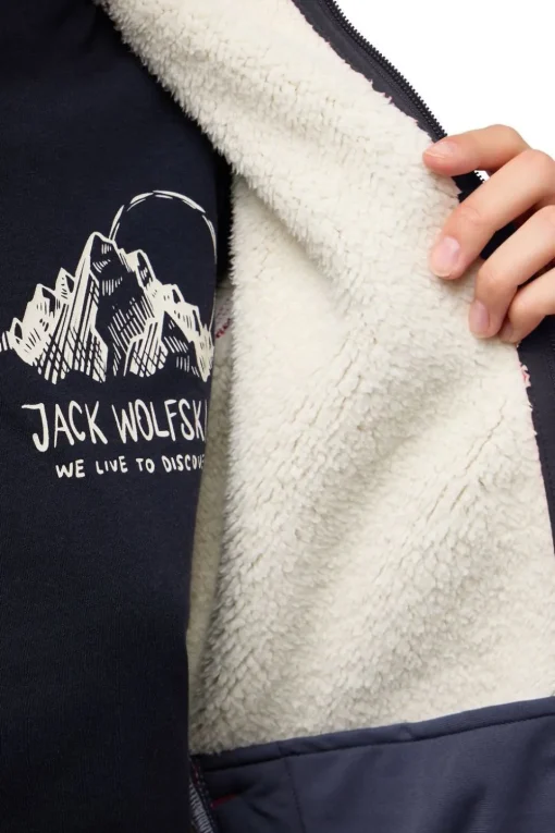Jack Wolfskin Fleece Kaminfeuer